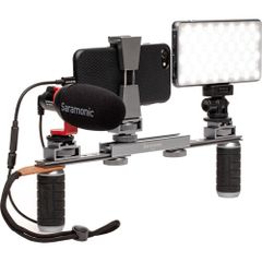 Bộ thiết bị hỗ trợ quay video và ghi âm chuyên nghiệp Saramonic VGM dành cho máy ảnh & điện thoại