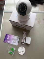 Camera wifi gia đình, xoay 360°, dùng app V360 Pro, có quay đêm