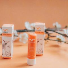 Son Dưỡng Môi Rebirth Nhau Thai Cừu 3.7g - Mềm Môi, Mướt Môi với Vitamin E và Chiết Xuất Mơ - Sản Phẩm Chăm Sóc Môi Cao Cấp