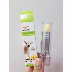 Son Dưỡng Môi Rebirth Nhau Thai Cừu 3.7g - Mềm Môi, Mướt Môi với Vitamin E và Chiết Xuất Mơ - Sản Phẩm Chăm Sóc Môi Cao Cấp