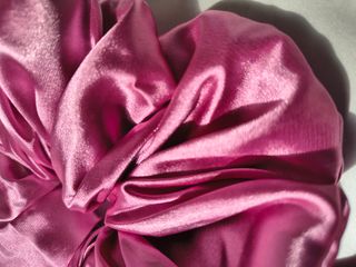 Scrunchie hồng sen