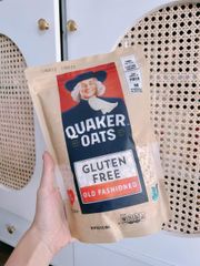 Yến Mạch Ông Già Quaker Oats 454g - Ngũ Cốc Bổ Dưỡng, Giàu Chất Xơ, Lý Tưởng Cho Bữa Sáng Khỏe Mạnh