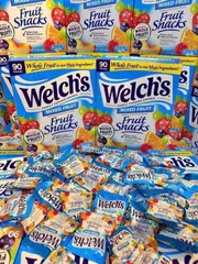 Set Kẹo Dẻo Trái Cây Welch's Fruit Snacks 15 Gói - Ngọt Ngào Tốt Cho Sức Khỏe, Snack Lành Mạnh Cho Mọi Lứa Tuổi
