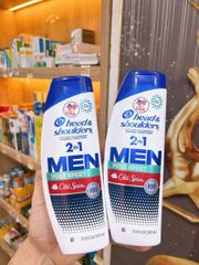 Dầu Gội Xả 2in1 Head & Shoulders Classic Clean 370ml - Sạch Gàu, Mát Da Đầu, Chăm Sóc Tóc Toàn Diện