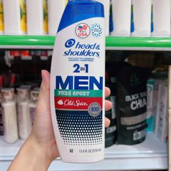 Dầu Gội Xả 2in1 Head & Shoulders Classic Clean 370ml - Sạch Gàu, Mát Da Đầu, Chăm Sóc Tóc Toàn Diện
