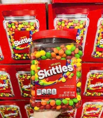 Kẹo Skittles Original 1.53kg - Kẹo Trái Cây Đủ Vị Ngọt Ngào, Hương Vị Tươi Mát Thích Hợp Để Chia Sẻ và Thưởng Thức