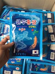 Cao Dán Hồng Sâm Korean Glu Red Ginseng – Giảm căng thẳng, thư giãn cơ thể, sản phẩm tự nhiên chăm sóc sức khỏe