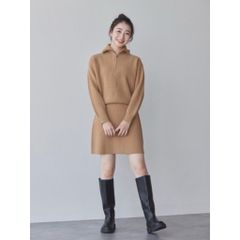 Chân váy len Uni dáng ngắn