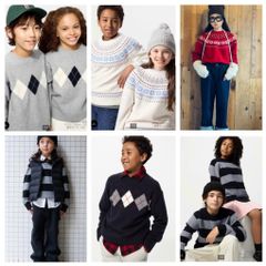 Áo len chất souffel kids Uni Japan 633949