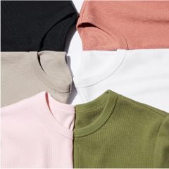 Áo thun tăm tay cộc UNI năm 2024 Mã 465756 và 467363 633963