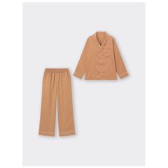 Bộ pijama quần dài áo dài chất lụa Gu Japan 633980