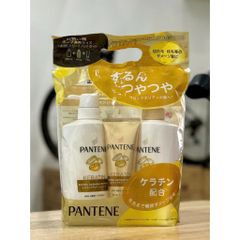 Set 3 pantene gội, xả 400ml vả ủ tóc macaron 12ml 633999