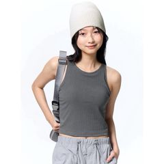Áo ba lỗ kèm bra Gu Japan