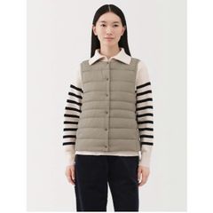 Áo Gile Lông Vũ Nữ cổ tròn  MUJI