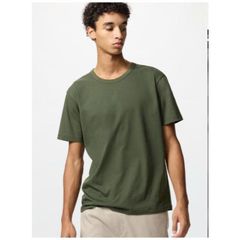 Áo thun cổ tròn AIRism Cotton của Nam Uni