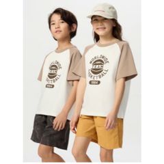 Áo cotton chất làm mát kids Uni Japan 634025