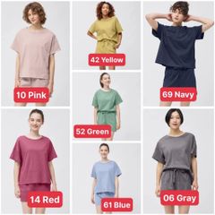 Bộ đồ cotton nữ GU 348900 634042