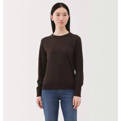 Áo len cổ tròn nữ Muji