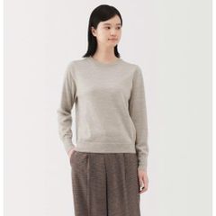 Áo len cổ tròn nữ Muji