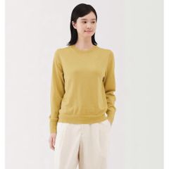 Áo len cổ tròn nữ Muji