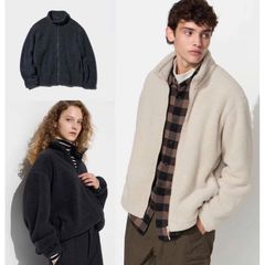 Áo khoác lông cừu ép Nam Uni Japan ( Unisex)