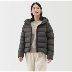 Áo phao lông vũ có mũ nữ Muji