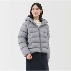 Áo phao lông vũ có mũ nữ Muji