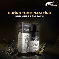 (Cao cấp) Dung dịch vệ sinh nam dạng bọt, hương thơm nam tính Shell Masculine Scents - 100ml Chính hãng
