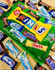 Kẹo Socola Mixed Minis 400g - Hỗn Hợp Socola Nguyên Liệu Đa Dạng, Thích Hợp Để Đã Ngày và Tiệc Tùng