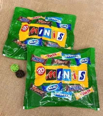 Kẹo Socola Mixed Minis 400g - Hỗn Hợp Socola Nguyên Liệu Đa Dạng, Thích Hợp Để Đã Ngày và Tiệc Tùng