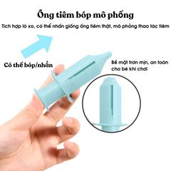 Bộ đồ chơi bác sĩ cho bé kèm áo bác sĩ và dụng cụ y tế đồ chơi nhập vai hướng nghiệp