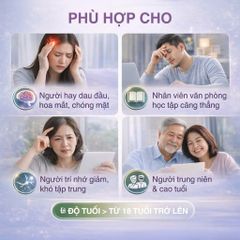 Viên Uống Bổ Não, Blackmores Ginkgoforte 40 Viên – Tăng Tuần Hoàn Não, Giảm Chóng Mặt