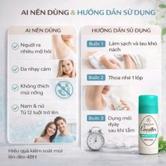 Lăn Khử Mùi Rogé Cavaillès Dermato 40ml Cho Da Nhạy Cảm - Hiệu Quả 48H, Dạng Sáp Hương Trà Xanh, Không Cồn, 96% Thành Phần Tự Nhiên