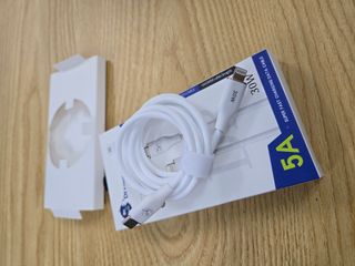 Cáp sạc nhanh 30W & 65W Type-C to Lighning, type-C to C cho iphone, Silicon bền bỉ, chống gãy gập siêu bền
