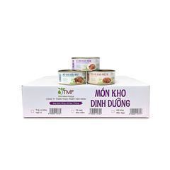 Thùng mix 3 món kho tiện lợi Tâm Minh Foods - Mít kho đậu ngự, Củ sen kho nấm & Trái vả kho ngũ vị, ăn ngon, giàu dinh dưỡng