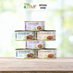 Combo Mix 6 Lon Kho Tâm Minh Foods - Mít Kho Đậu Ngự, Củ Sen Kho Nấm, Trái Vả Kho Ngũ Vị - Thực Phẩm Dinh Dưỡng Tiện Lợi