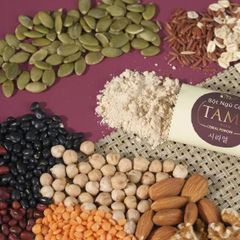 Bột Ngũ Cốc Nảy Mầm Tami Tâm Minh Foods Ít Ngọt - Dinh Dưỡng Giảm Cân Từ Hạt Thiên Nhiên, Tiện Lợi Cho Mọi Lứa Tuổi
