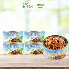 Combo 4 lon Cơm gạo lứt dinh dưỡng ăn liền 160g TÂM MINH FOODS