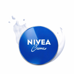 Kem Dưỡng Ẩm Nivea Hộp Thiếc Xanh - Dưỡng Ẩm Sâu Chiết Xuất Sữa và Eucerit, lành tính Cho Bà Bầu và Da Khô