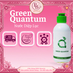 Green Quantum Nước uống cô đặc, nước diệp lục hỗ trợ đào thải độc tố, rượu bia, tăng cường hồng cầu 150ml
