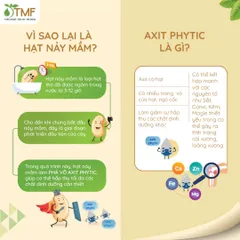 Bột ngũ cốc TAMI 900g - Hỗn hợp hạt nảy mầm tự nhiên, dinh dưỡng cao, không phẩm màu, không chất bảo quản
