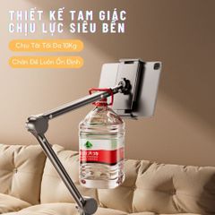 Giá đỡ điện thoại máy tính bảng dạng treo, hợp kim carbon chắc chắn, điều chỉnh xoay 360 độ