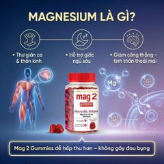 Viên Nhai Ngủ Ngon Mag2 Magnesium + Copper + Vitamin B6 45 Viên – Giảm Stress, Giảm mệt mỏi, bớt lo âu (date 11/2026)