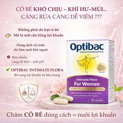 Viên Uống Men Vi Sinh Optibac For Women 30 Viên– Cân Bằng Vi Khuẩn Hỗ Trợ Vùng Kín