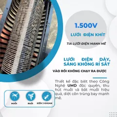 Đèn bắt muỗi CON DƠI