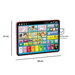 Máy tính bảng đồ chơi cho bé 3 ngôn ngữ đồ chơi giáo dục sớm đa chức năng cho trẻ em thegioidochoi1104