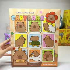 Hộp mù blindbox móc khóa Capybara, Kuromi, đồ chơi sưu tầm nhân vật dễ thương bất ngờ cho bé