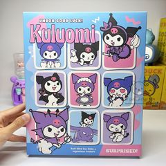 Hộp mù blindbox móc khóa Capybara, Kuromi, đồ chơi sưu tầm nhân vật dễ thương bất ngờ cho bé