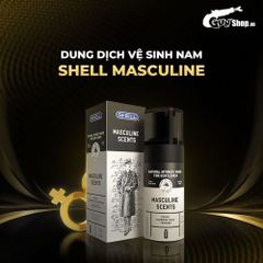 (Fullbox) Dung dịch vệ sinh nam Shell Masculine Scents - 100ml Chính hãng