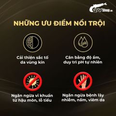 (Fullbox) Dung dịch vệ sinh nam Shell Masculine Scents - 100ml Chính hãng
